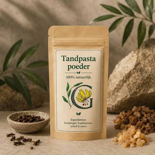 100% natuurlijke tandpasta poeder